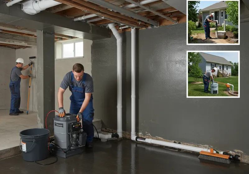 Basement Waterproofing and Flood Prevention process in Perry County, AL